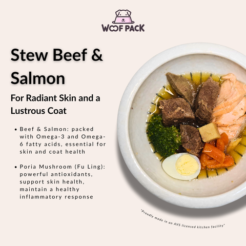 Stew Beef & Salmon