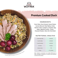 Premium Cooked Duck Meal - Ingredients