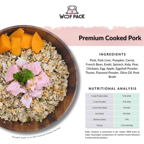 Premium Cooked Pork - Ingredients