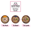 Premium Freshly Cooked Dog Meals - Red Meat Bundle