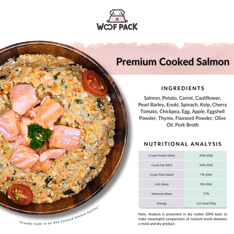 Premium Cooked Salmon - Ingredients